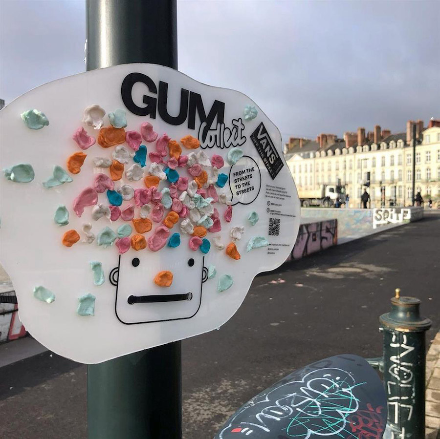 Ces étudiants veulent recycler les chewing-gums en roues de skateboard